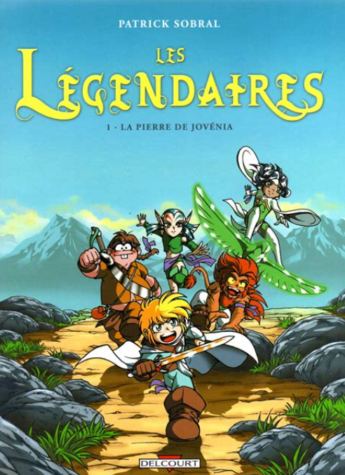 couverture les légendaires