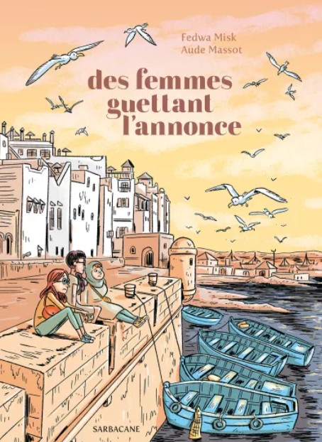 Des femmes guettant l'annonce