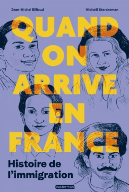 Couverture Quand on arrive en france